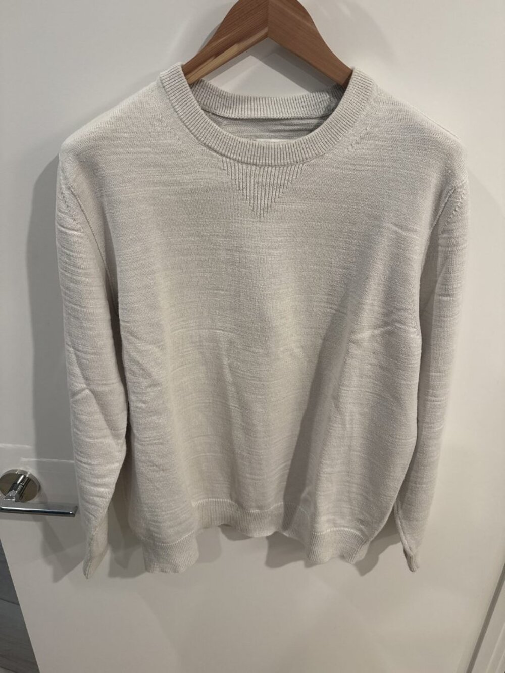 Reigning Champ Midweight Terry Crew L Off-White